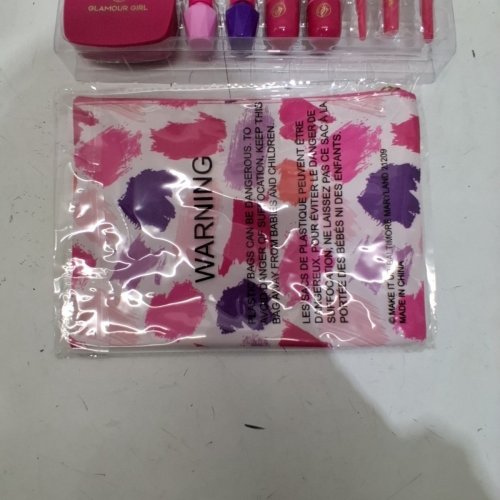 14PC MAKEITUP KID'S PRETEND MAKEUP GLAMOUR GIRL COLLECTION REALISTIC MAKEUP SET image 3