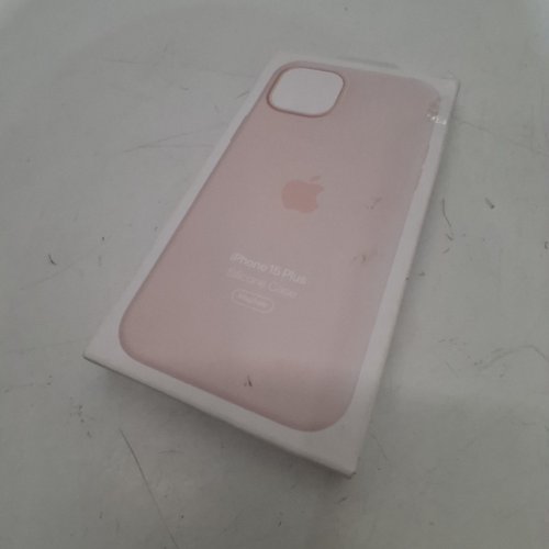 APPLE SILICONE CASE WITH MAGSAFE FOR IPHONE 15 PLUS - CHALK PINK (MODEL: A3124) image 3