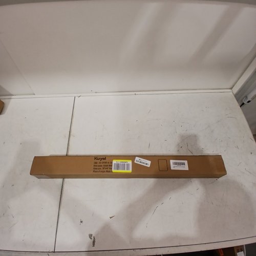 KUYAL OFFICE CHAIR MAT FOR HARDWOOD FLOORING - 30" X 48" - CLEAR (MODEL: AX-OF005-K-CA) image 2