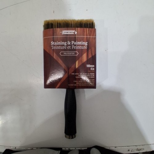 PINTAR FLAT PAINT BRUSH FOR STAINING/OIL PAINTING- 4" image 2