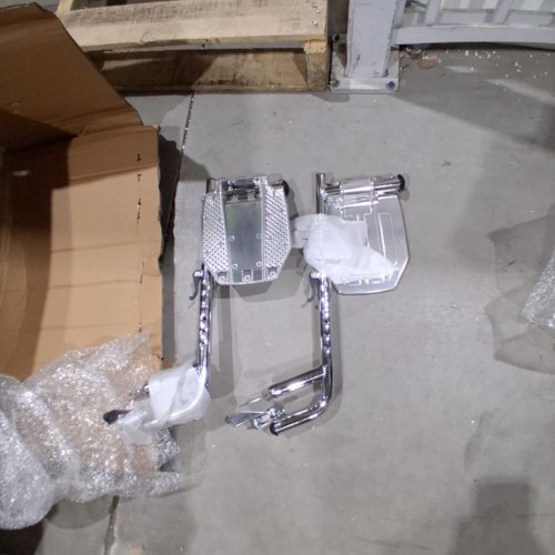 MEDLINE EXCEL WHEELCHAIR - 22"-500 LBS MAX CAPACITY - BLUE (MODEL: MDS806800) image 4