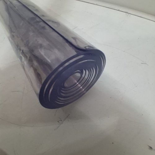 PLASTIC TABLE COVER - PVC RECTANGULAR DESK MAT FOR DINING TABLE OR WORKTABLE - 42" X 62" - CLEAR (MODEL: F085-20T-10702030) image 4