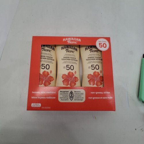 3 HAWAIIAN TROPIC SHEER TOUCH ULTRA RADIANCE OIL FREE SUNSCREEN - SPF50 - 240ML/EACH image 2
