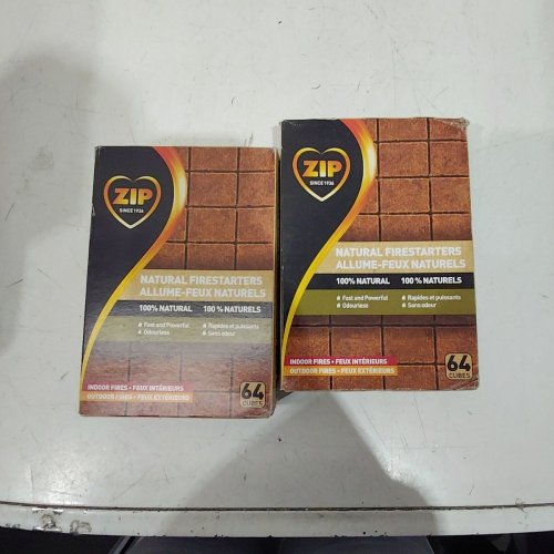 2 (64PK) ZIP INDOOR/OUTDOOR NATURAL FIRESTARTERS - FAST, POWERFUL & ODOURLESS image 2
