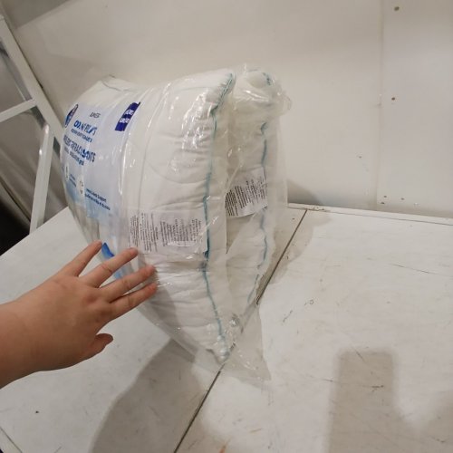 2PK BELOW ZERO COOLING PILLOW WITH MEMORY FOAM AND FIBER - QUEEN - WHITE (MODEL : 2893207) image 3