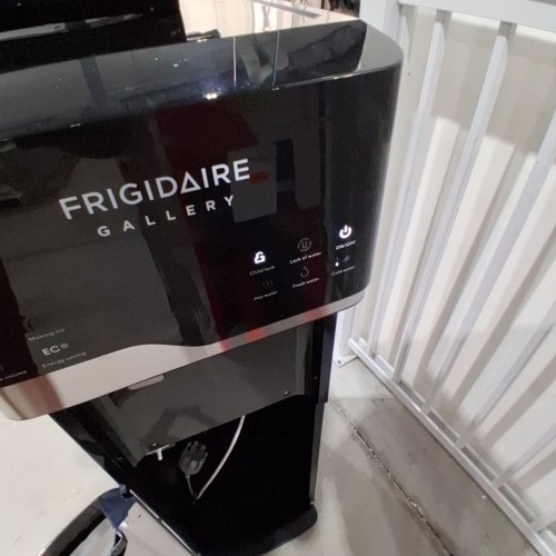 FRIGIDAIRE 3-IN-1 BOTTOM LOAD HOT/COLD WATER COOLER BUILT-IN BULLET ICE MAKER - 50 GAL - BLACK (MODEL: EFWC534-BLACK) image 2