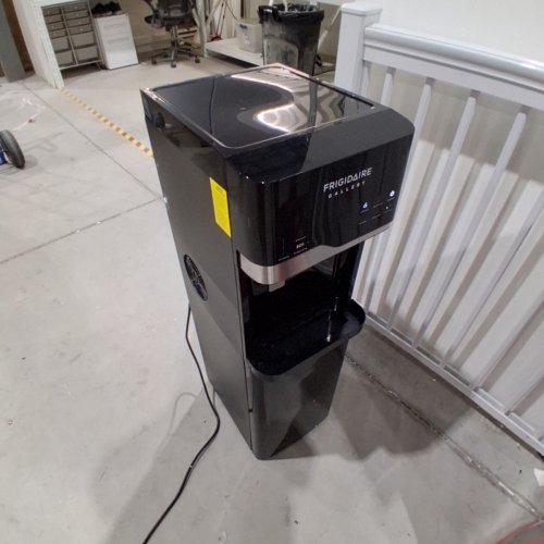 FRIGIDAIRE 3-IN-1 BOTTOM LOAD HOT/COLD WATER COOLER BUILT-IN BULLET ICE MAKER - 50 GAL - BLACK (MODEL: EFWC534-BLACK) image 3