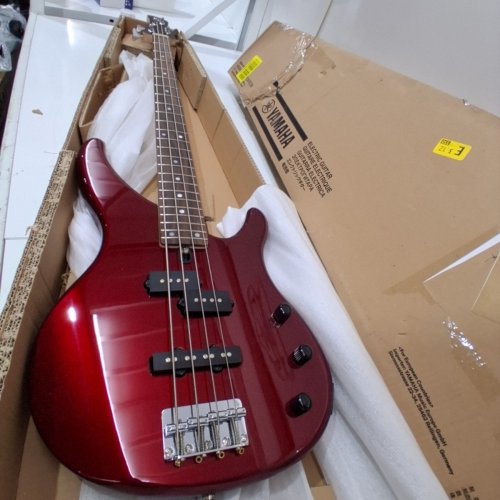 YAMAHA 100 SERIES 4-STRING ELECTRIC BASS GUITAR - RED METALLIC (MODEL: TRBX174) image 2