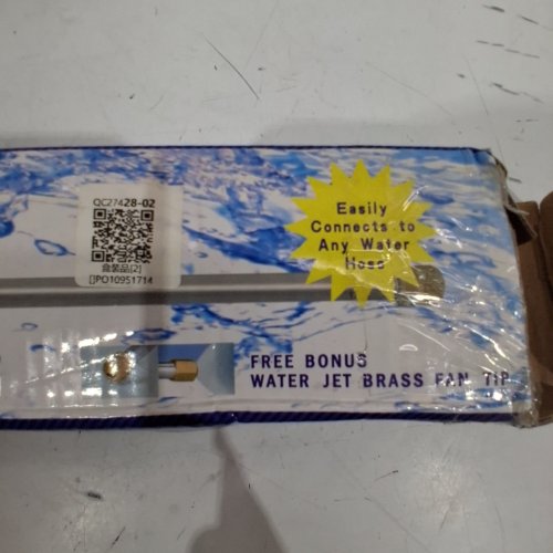 PORTABLE WATER JET SPRAYER - 17" - BLUE image 2