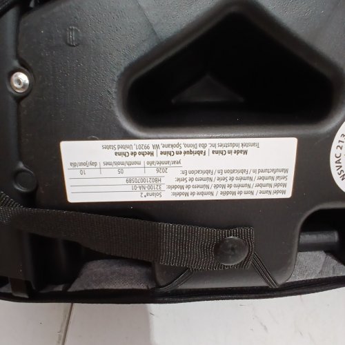 DIONO SOLANA 2 LATCH XL FORWARD FACING BACKLESS BOOSTER SEAT - 40LBS-120LBS / UP TO 63" - BLACK (MODEL: ‎32100-CA-01) image 2