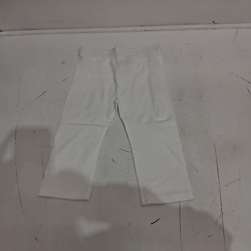 GIRLS CAPRI PANTS - EXTRA SMALL (4-5) - WHITE (STYLE: GRS63151GY) image 2