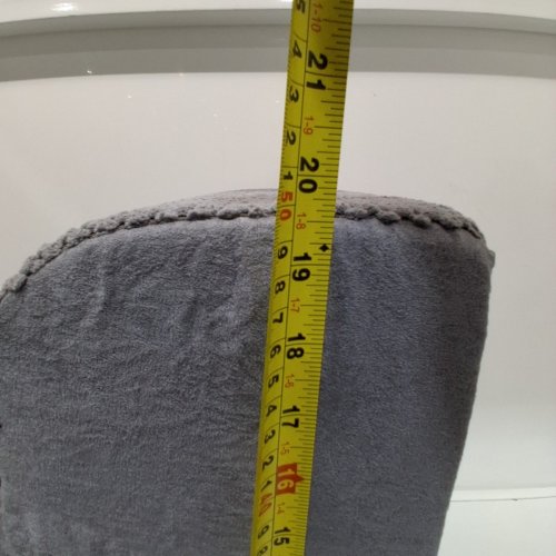 4-STEP CORDUROY PET STAIRS - 28" X 19.5" - GREY image 5
