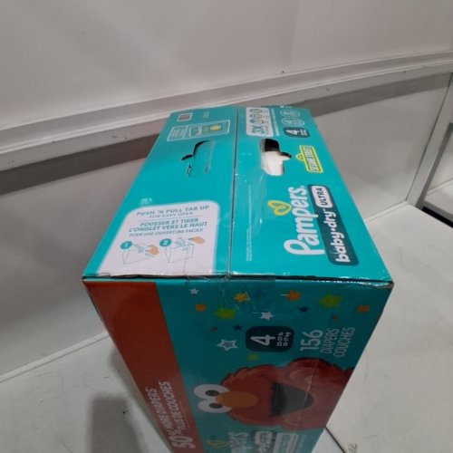 155PK PAMPERS BABY DRY ULTRA DIAPERS - SIZE 4 - ELMO SESAME STREET image 3