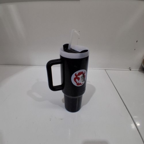 NINTENDO SUPER MARIO STAINLESS STEEL BOWSER TUMBLER - 40OZ - BLACK image 2