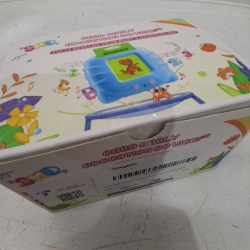 192PK KIDS TIMINGSXD SPANISH AND ENGLISH FLASH CARD WITH EDUCATIONAL VOCABULARY POCKET TOY - AGES 2+ - BLUE image 3