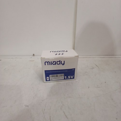 8PK MIADY LITHIUM RECHARGEABLE AA BATTERIES WITH CHARGING CASE - GREY (MODEL: TF-CD-066CE) image 2