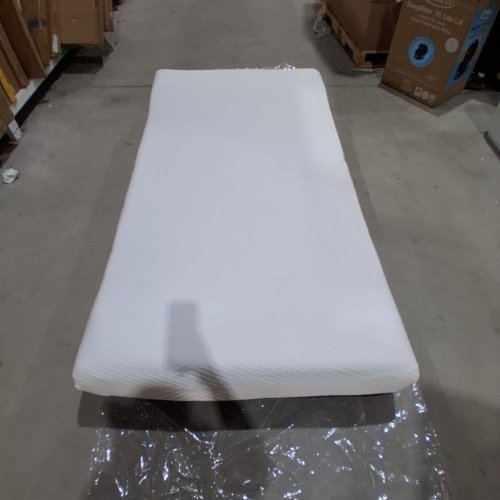 COOLING MEMORY FOAM COMFORT MATTRESS - TWIN - 8" - GREY/WHITE image 2