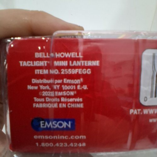3PK BELL+HOWELL MINI LANTERNS - 300 LM - BLACK (ITEM: 2559FEGG) image 2