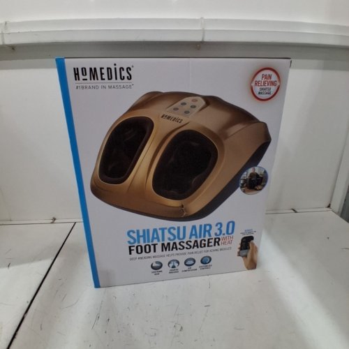 HOMEDICS SHIATSU AIR 3.0 WITH HEAT FOOT MASSAGER - BRONZE (MODEL: FMS-352HJ-CM) image 3