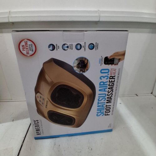 HOMEDICS SHIATSU AIR 3.0 WITH HEAT FOOT MASSAGER - BRONZE (MODEL: FMS-352HJ-CM) image 4