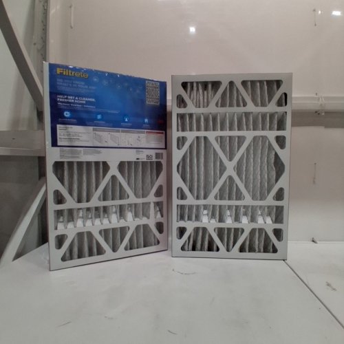 2PK 3M FILTRETE AIR FILTER MPR 1000 MICRO ALLERGEN DEFENSE DEEP PLEATED - 16" X 25" X 5" - WHITE image 4