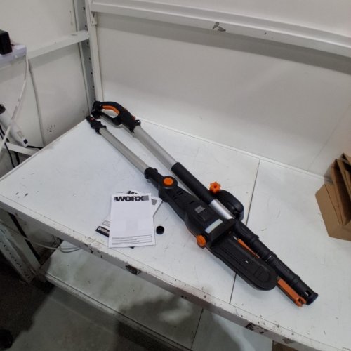 WORX 20V POWER SHARE EXTENDABLE POLE SAW WITH AUTO TENSION - 13FT MAX LENGTH, 8" BLADE - BLACK/ORANGE (MODEL: WG349.9) image 2