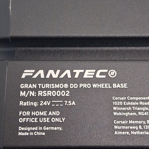 FANATEC SIM RACING GRAN TURISMO DD PRO RACING WHEEL - DIRECT DRIVE | PC | PS5 | PS4 - BLACK image 10
