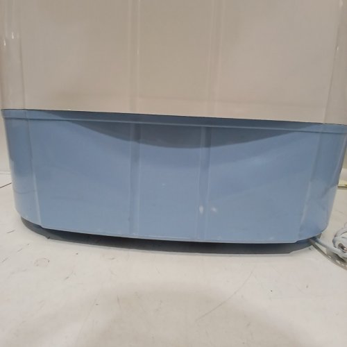 PYLE PURE CLEAN 2-IN-1PORTABLE WASHING MACHINE WITH WASHER & DRYER - 7.7LBS / 3.3LBS CAP - WHITE/BLUE (MODEL: PUCWM22) image 5