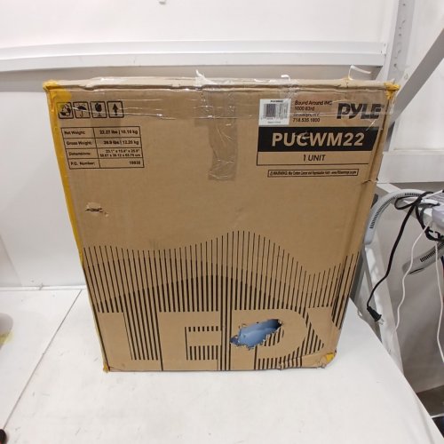PYLE PURE CLEAN 2-IN-1PORTABLE WASHING MACHINE WITH WASHER & DRYER - 7.7LBS / 3.3LBS CAP - WHITE/BLUE (MODEL: PUCWM22) image 6