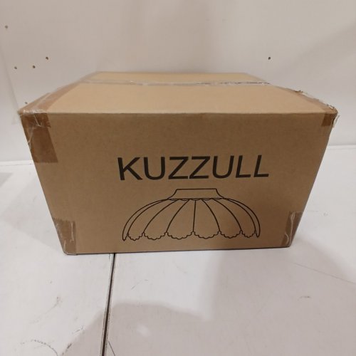 KUZZULL PLUG-IN PENDANT LIGHT FIXTURE - HANGING LAMP FOR KITCHEN ISLAND, BEDROOM, DINING ROOM - 9.85" - GREEN GLASS SHADE / BRASS GOLD (MODEL: 801-251952BA) image 4