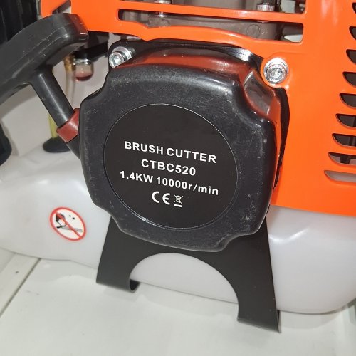 BRUSH CUTTER 2-STROKE GAS WEED EATER WACKER 52CC - ORANGE (MODEL: CTBC520) image 5