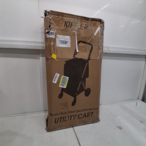 KIFFLER FOLDABLE UTILITY CART - 55L CAPACITY - BLACK (MODEL: ZT-008) image 6