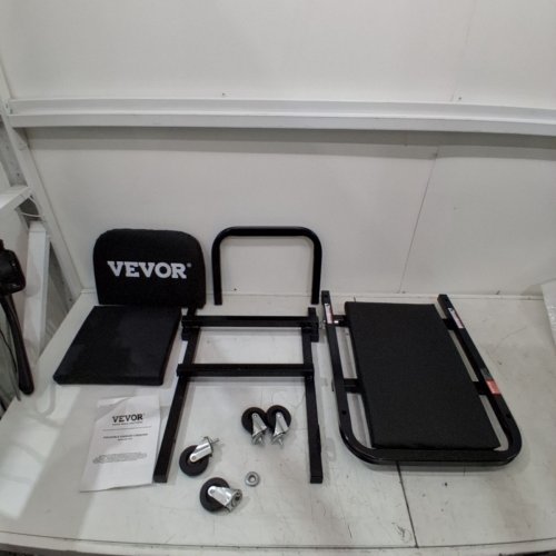 2-IN-1 FOLDABLE ROLLING Z GARAGE CREEPER/TROLLY SEAT - 40" - 450LB MAX - BLACK (MODEL: MC 402Z) image 2
