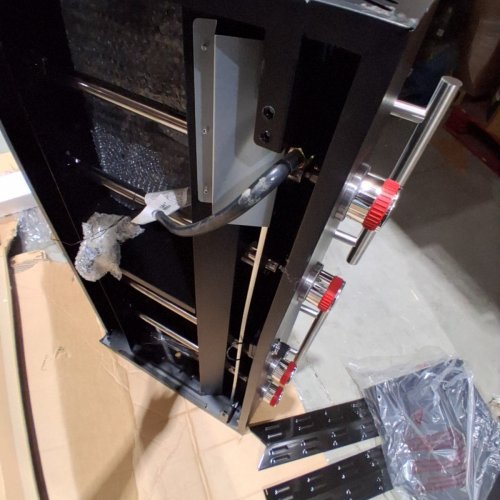 DELUXE 4-BURNER GRILL AND GRIDDLE COMBO - 39.6" X 65.3" X 27.6" - 60000BTU - BLACK (MODEL:4553565/BG2494A4) image 3