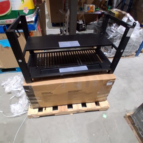 DELUXE 4-BURNER GRILL AND GRIDDLE COMBO - 39.6" X 65.3" X 27.6" - 60000BTU - BLACK (MODEL:4553565/BG2494A4) image 9