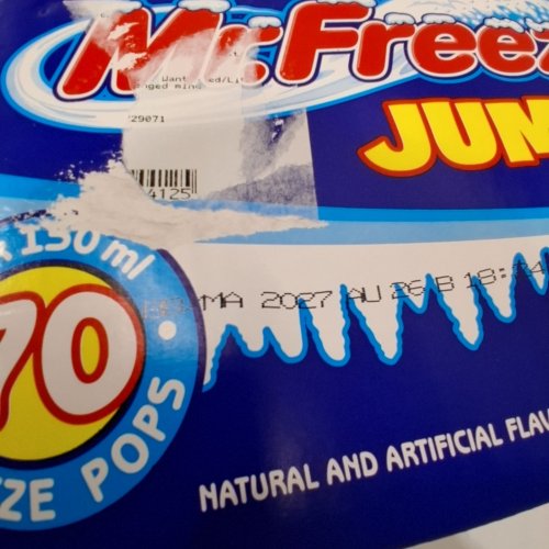 47PK MR. FREEZE JUMBO FREEZE POPS - 150ML EACH - VARIETY PACK image 2