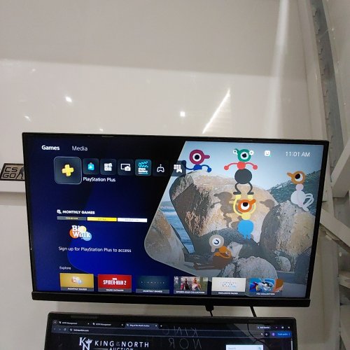 SONY PLAYSTATION 5 SLIM *UPDATED MODEL* (PS5) CONSOLE WITH WIRELESS CONTROLLER - DIGITAL EDITION - 825GB (MODEL: CFI-2115) image 4