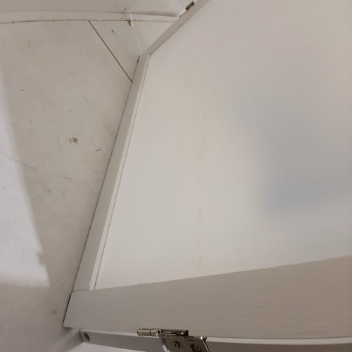 PETFUSION MODESTCAT CAT LITTER BOX PRIVACY SCREEN - 3FT TALL X 4FT WIDE - WHITE image 4