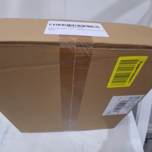 ZYFIRE SINGLE JACKET FIRE HOSE - NST/NH COUPLING - TPU LINED - 1.5" X 50FT/400PSI - WHITE image 4
