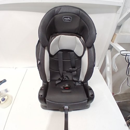 EVENFLO CHASE PLUS 2-IN-1 BOOSTER CAR SEAT FOR KIDS, 5-POINT HARNESS CONVERTS TO HIGH BACK BOOSTER - HURON/BLACK/GREY (MODEL: 30712344C) image 3