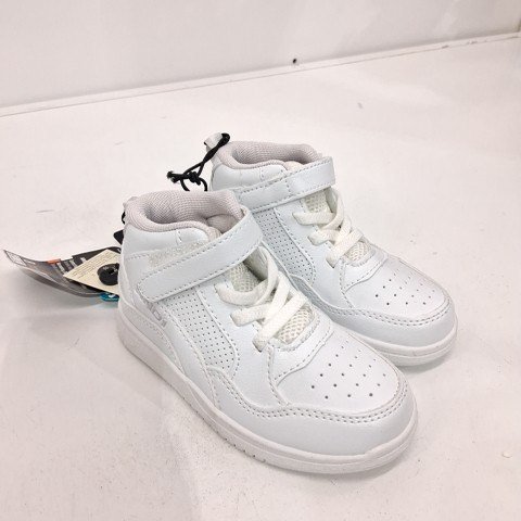 BOY'S ANDI HIGH-TOP SNEAKERS - SIZE 8 - WHITE image 2
