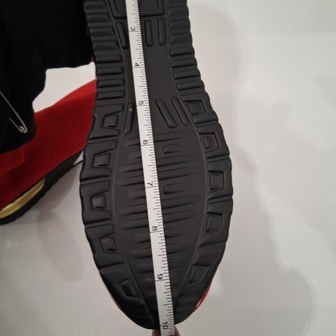 WOMEN'S CASUAL ATHLETIC FOOTWEAR - SIZE 7.5 - RED image 5