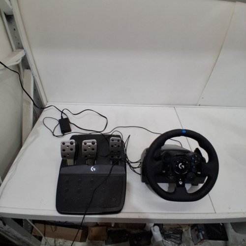LOGITECH G923 RACING WHEEL AND PEDALS FOR XBOX WITH TRUEFORCE AND GENUINE LEATHER WHEEL COVER - UP TO 1000 HZ FORCE FEEDBACK (MODEL: 941-000156) image 4