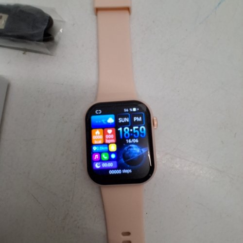 WOMEN'S FULL TOUCH SCREEN SMARTWATCH - PINK image 2