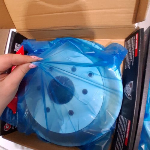 2PK CMX REAR DISC BRAKE ROTOR FOR VARIOUS NISSAN ARMADA & INFINITI QX56/QX80 MODELS + SET OF BRAKE PADS - (MODEL: 8-980866) image 3