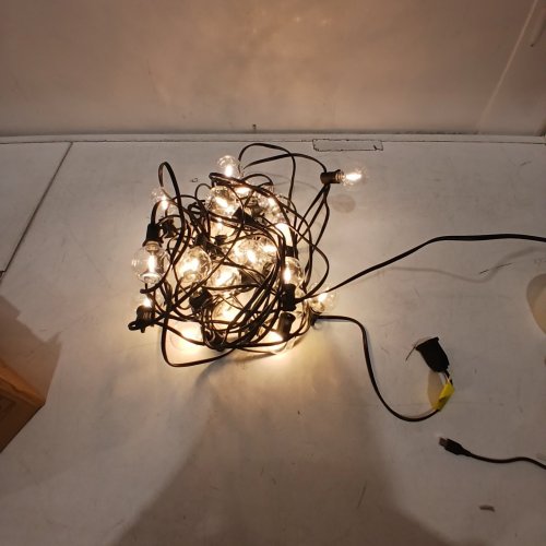 RTTY OUTDOOR G40 GLOBE LEDS PATIO STRING LIGHTS WITH 26 BULBS - 50FT - 25W (MODEL: CMC-0251) image 2