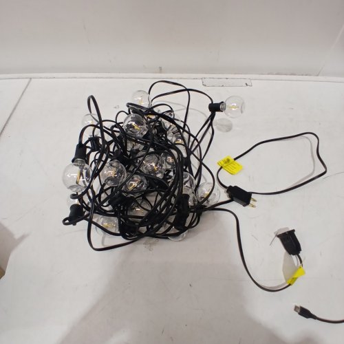 RTTY OUTDOOR G40 GLOBE LEDS PATIO STRING LIGHTS WITH 26 BULBS - 50FT - 25W (MODEL: CMC-0251) image 3