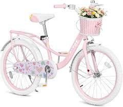 KIDS BICYCLE BIKE WITH BASKET - 20" - PINK (MODEL: KP-W20-6) image 2