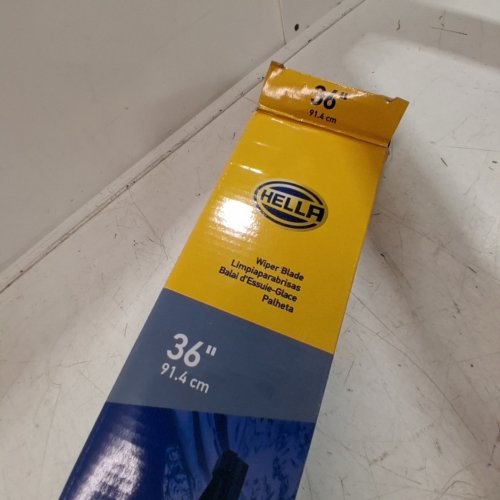 HELLA ALL SEASONS GRAPHITE-COATED RUBBER WIPER BLADE - 36" - BLACK image 3