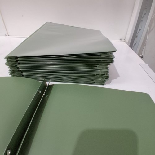 20PK 3-RING BINDERS - 9" X 12" - GREEN image 2